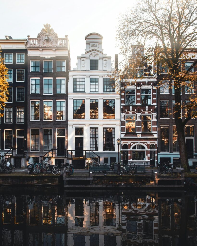 Canal houses in Amsterdam