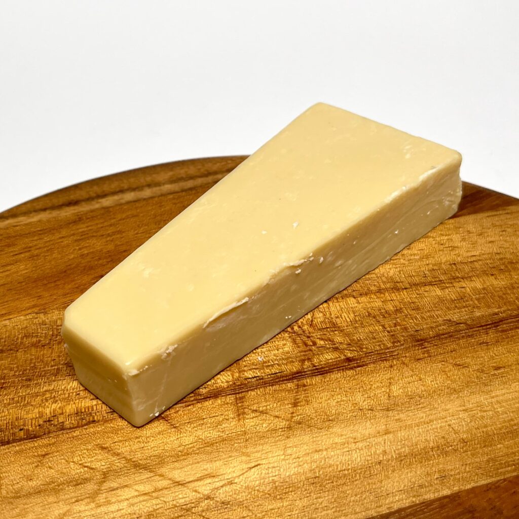 Top view of Gran Prosociano vegan cheese by Violife